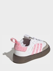 adidas Originals White Adifoam Samba Infant Trainers - Image 4 of 9