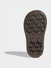 adidas Originals White Adifoam Samba Infant Trainers - Image 6 of 9