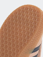 گلابی - Adidas Original Gazelle Comfort Closure Elastic Laces Infant trainers - تصویر 9 از 9