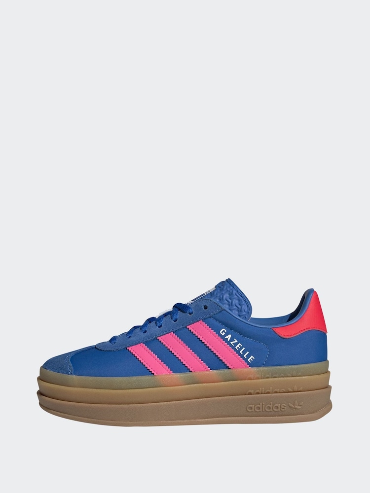adidas Originals Blue Gazelle Bold Trainers - Image 10 of 10