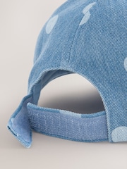 Bleu - Casquette en jean (1-16 ans) - Image 3 de 4