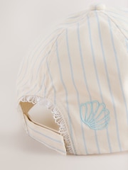 Blue Shell Striped Cap (1-16yrs) - Image 3 of 3