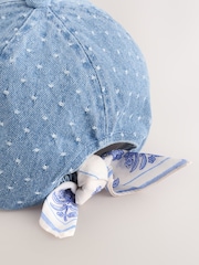 Azul - Scarf Back Cap (3-16yrs) - Imagen 6 de 6