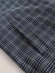 כחול אינדיגו - Smart Textured Zip Through Jacket - תמונה 2 מתוך 11