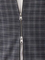 כחול אינדיגו - Smart Textured Zip Through Jacket - תמונה 8 מתוך 11