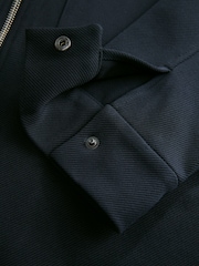 Navy Blue N. Premium Jersey Zip Through Shacket - Image 11 of 13