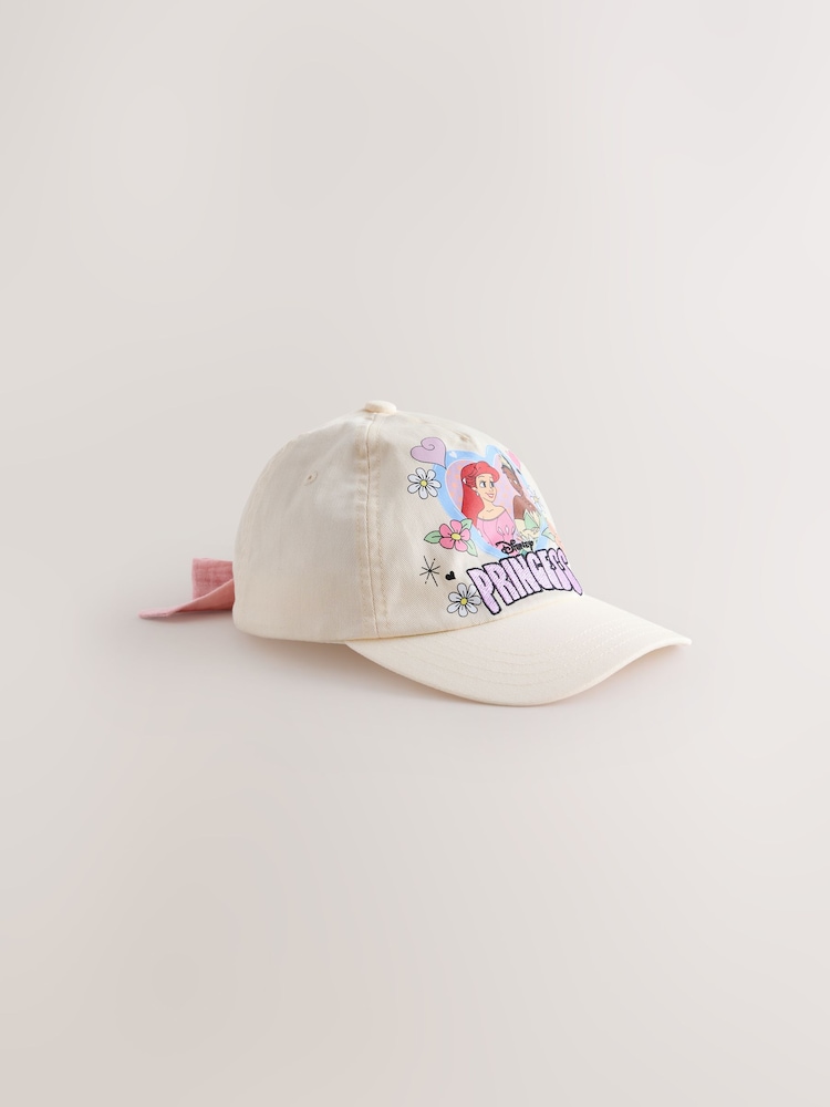 Cream Disney Princess Cap (1-10yrs) - Image 1 of 3