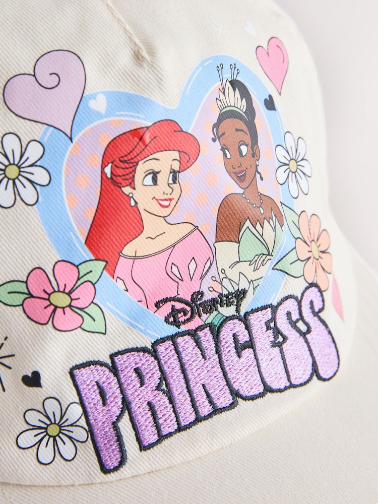 Cream Disney Princess Cap (1-10yrs) - Image 3 of 3