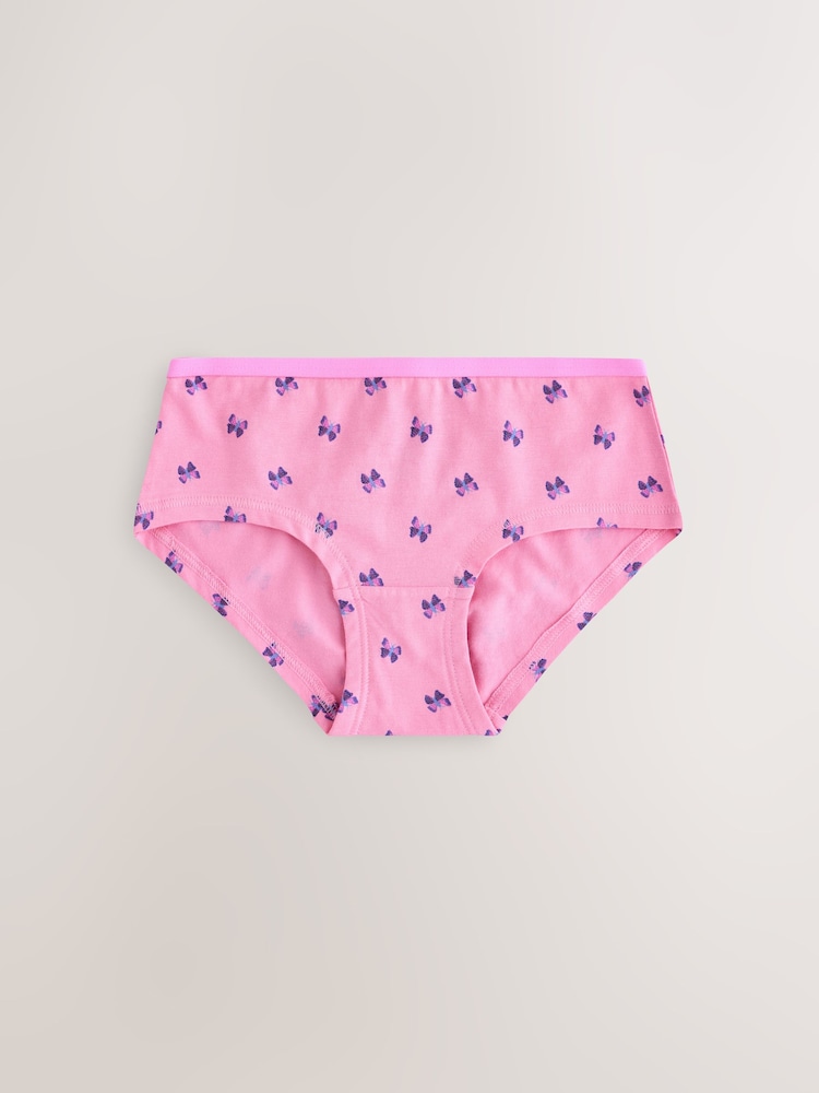 Purple Print Hipster Briefs 5 Pack (2-16yrs) - Image 2 of 9