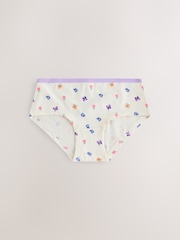 Purple Print Hipster Briefs 5 Pack (2-16yrs) - Image 5 of 9