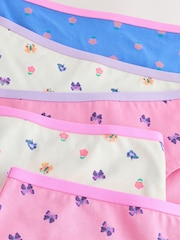 Purple Print Hipster Briefs 5 Pack (2-16yrs) - Image 8 of 9