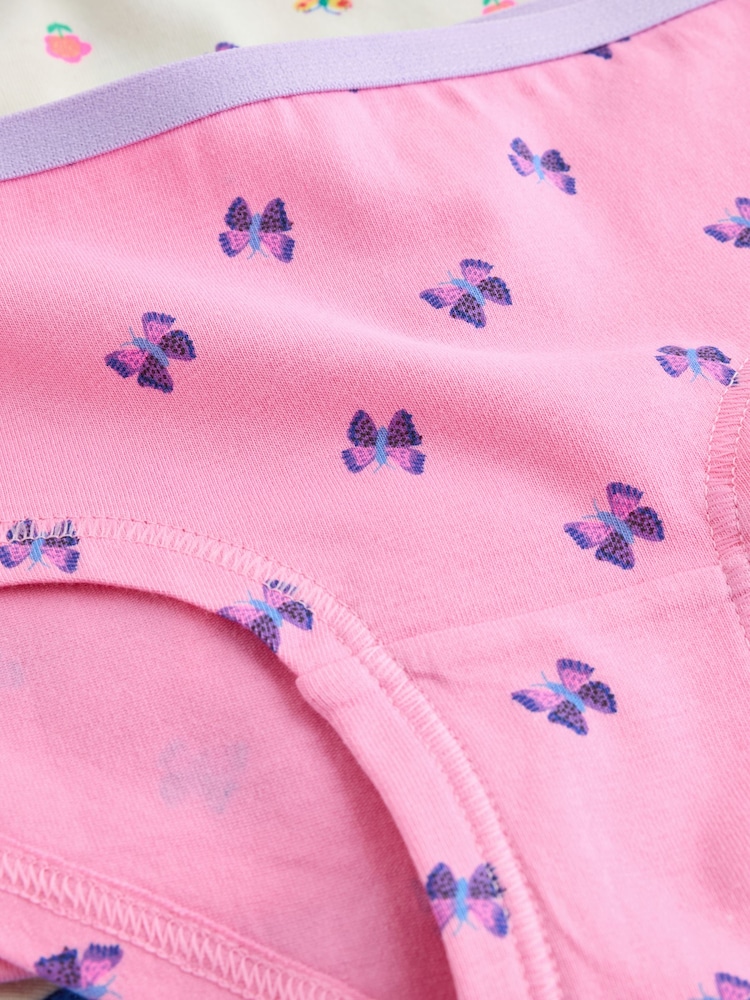 Purple Print Hipster Briefs 5 Pack (2-16yrs) - Image 9 of 9