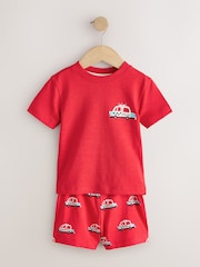 Red/Blue/Grey Emergency Vehicles - Kurze Pyjamas, 3er-Pack (9 Monate–8 Jahre) - Bild 3 von 7