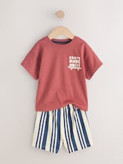 Black/Berry Checkerboard Skate - Pachet 3 de pijamale scurte (9luni-10ani) - Imaginea 7 din 10