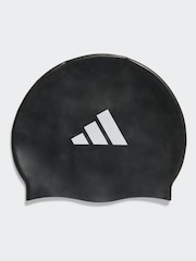adidas Black Logo Swim Cap - Image 1 of 4
