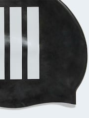 adidas Black Logo Swim Cap - Image 3 of 4