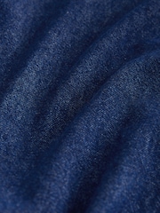 Blue Licensed Nirvana Denim Short Sleeve Shirt - Image 10 of 10