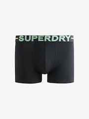 Superdry Black/Green Boxers - Image 3 of 5
