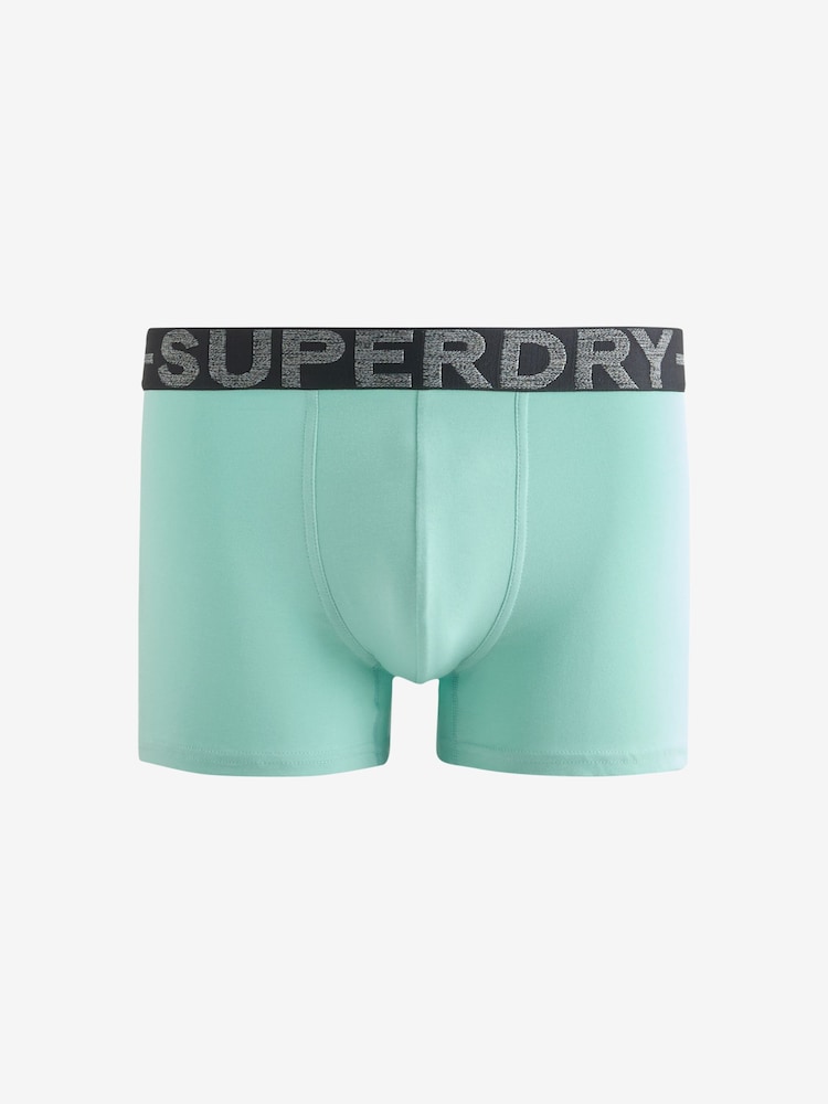 Superdry Black/Green Boxers - Image 5 of 5