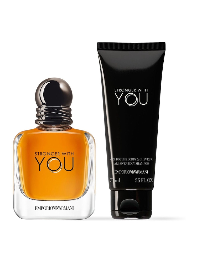 Armani Beauty Stronger With You Eau de Toilette 50ml Gift Set - Image 2 of 4 Armani Beauty Stronger With You Eau de Toilette 50ml Gift Set - Image 2 of 4