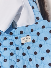 Albastru/Maro - Nylon Printed Tote Bag - Imaginea 9 din 9