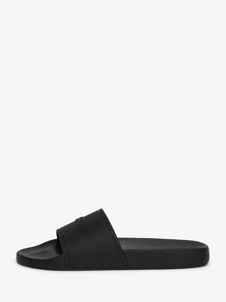 Superdry Black Sandals - Image 2 of 7