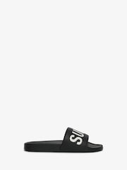 Superdry Black Sandals - Image 5 of 8