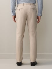 Neutral Muscle Fit Elasticated Waist Motionflex Stretch Smart Trousers - Image 3 of 11