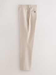 Neutral Muscle Fit Elasticated Waist Motionflex Stretch Smart Trousers - Image 8 of 11