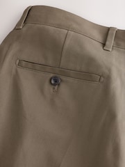 Khaki Green N.Premium Twin Pleat Barrel Fit Smart Chinos - Image 8 of 9