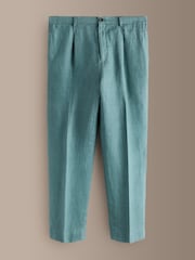 Green Signature Drawstring Trousers - Image 5 of 8