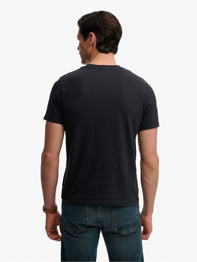Superdry Black Company Relaxed T-Shirt - Image 2 of 6