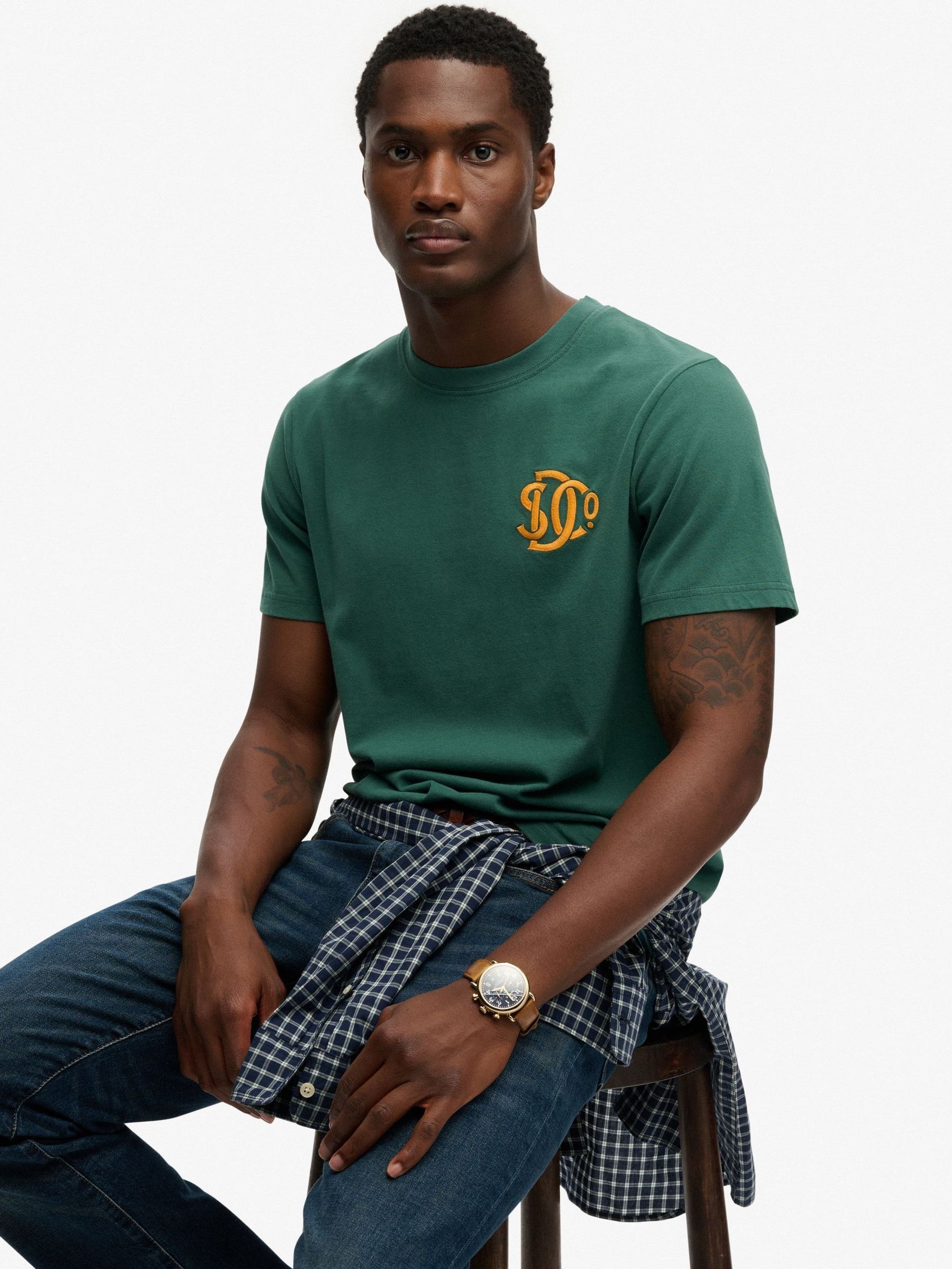 Next：日本 ダークグリーン - Superdry Sd&co ネオン リラックス T