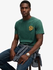 Superdry Green Neon Relaxed T-Shirt - Image 1 of 5