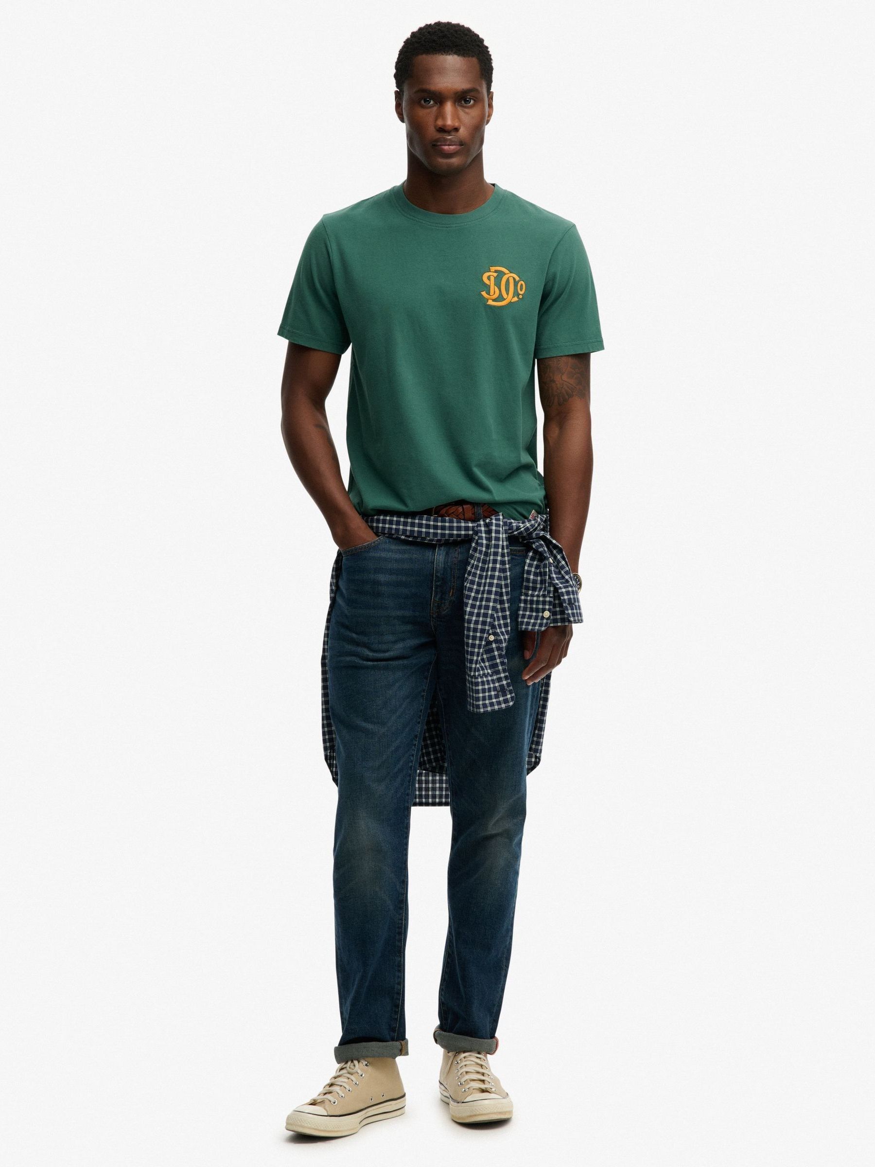 Next：日本 ダークグリーン - Superdry Sd&co ネオン リラックス T