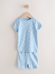 Pink Floral Unicorn Short Pyjamas 3 Pack (9mths-12yrs) - Image 5 of 7