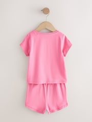 Teal/Pink - Кыска пижамалар 3 пакет (9ай -12жыл) - 7ичинен 5 сүрөт