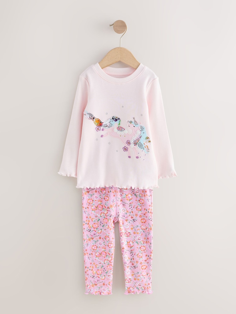 ইউনিকর্ন - স্নাগল পায়জামা 3 প্যাক (9মাস -12বছর) - 7এর মধ্যে 2 ছবি