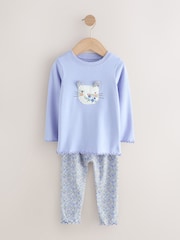 Blue Snuggle Pyjamas 3 pack (9mths-10yrs) - Image 10 of 13