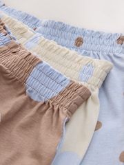 Blue/Brown Polka Dots Short Pyjamas 3 Pack (9mths-10yrs) - Image 13 of 13