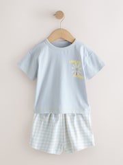 Rosa/Vit - Kort pyjamas 3 -paket (9månader-16år) - Bild 8 av 12