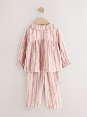 Рожевий - Тканий ґудзик крізь піжаму (9місяців-10років) - Image 7 of 9