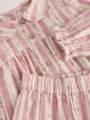 Рожевий - Тканий ґудзик крізь піжаму (9місяців-10років) - Image 8 of 9