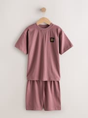 Pink/Green Short Pyjamas 2 Pack (3-16yrs) - Image 4 of 6