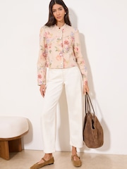 Lipsy Floral Print Trophy Jacket - Image 4 of 5