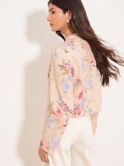 Lipsy Floral Print Trophy Jacket - Image 5 of 5