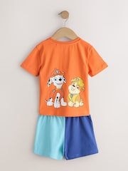 Blue/Grey/Orange Paw Patrol Short Pyjamas 3 Pack (9mths-8yrs) - Image 5 of 8