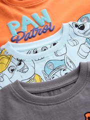Blue/Grey/Orange Paw Patrol Short Pyjamas 3 Pack (9mths-8yrs) - Image 7 of 8