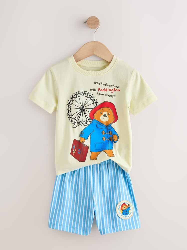 Blue/Yellow Single Paddington Short Pyjamas (9mths-8yrs) - Image 2 of 5