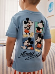 レッド/ブルー/クリーム - Mickey Mouse ショートパジャマ 3 点セット（9か月～9歳） - 画像 5 / 5